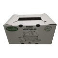 Fancy New Design White Fruit Corrugated Box